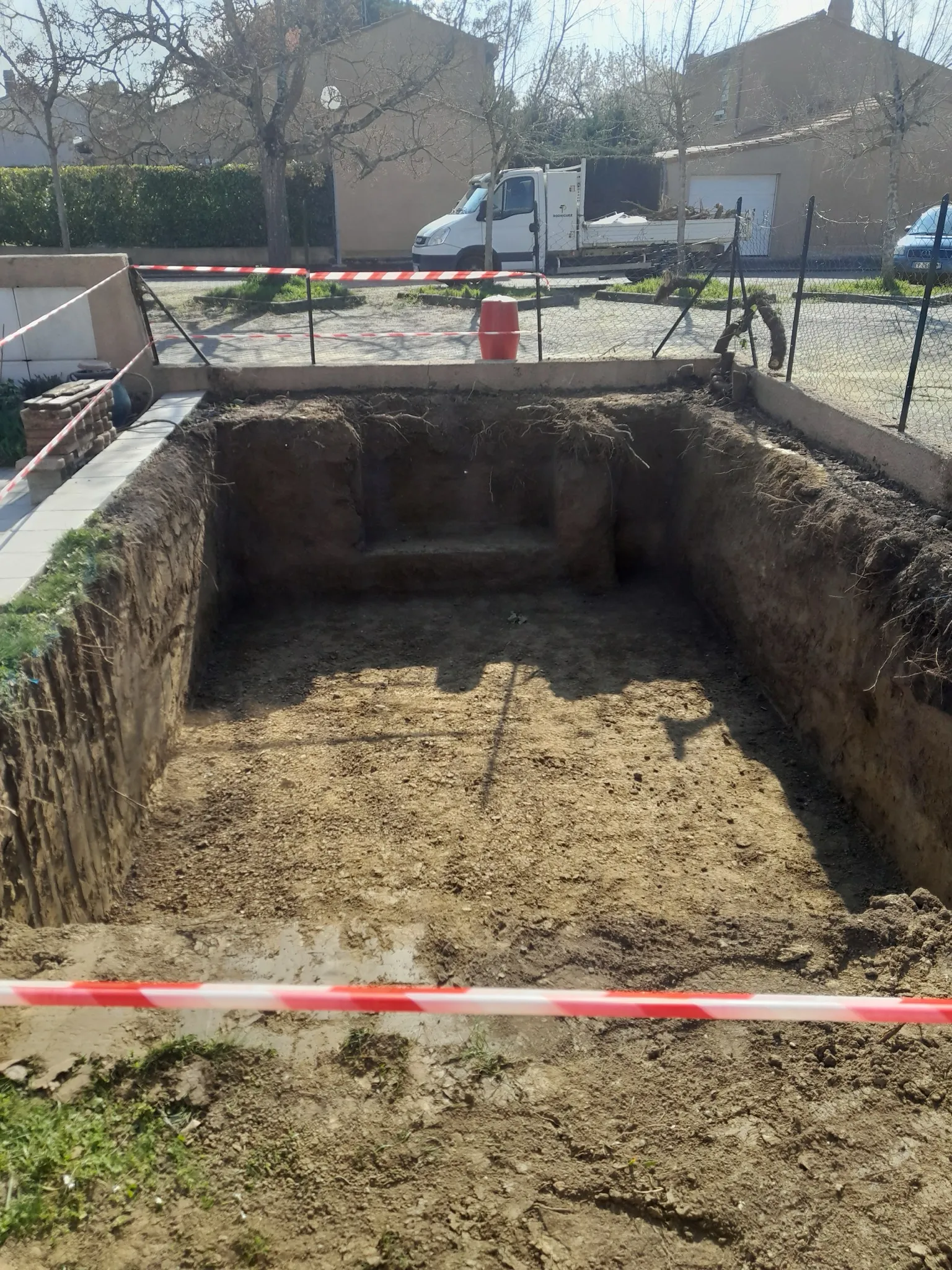 Terrassement de piscine à Colomiers